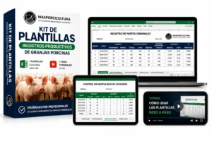 Kit de Plantillas para Registros Productivos de Granjas Porcinas
